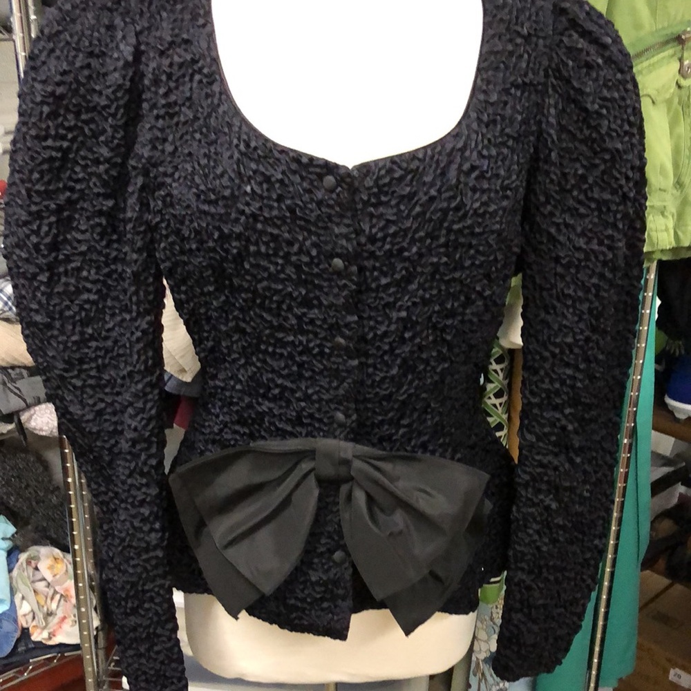 Rare Vintage Farinae Peplum Jacket 🎀 - Picture 2 of 6